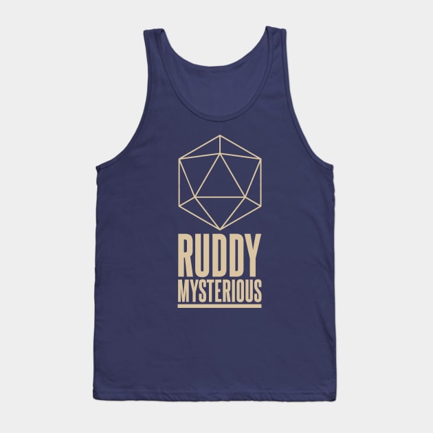 D&D Ruddy Mysterious Tank Top by Meta Cortex